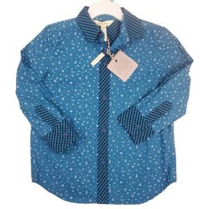 Matilda Jane Boys Top 4 Choose Your Path Jack Frost Christmas Winter Holiday 4T